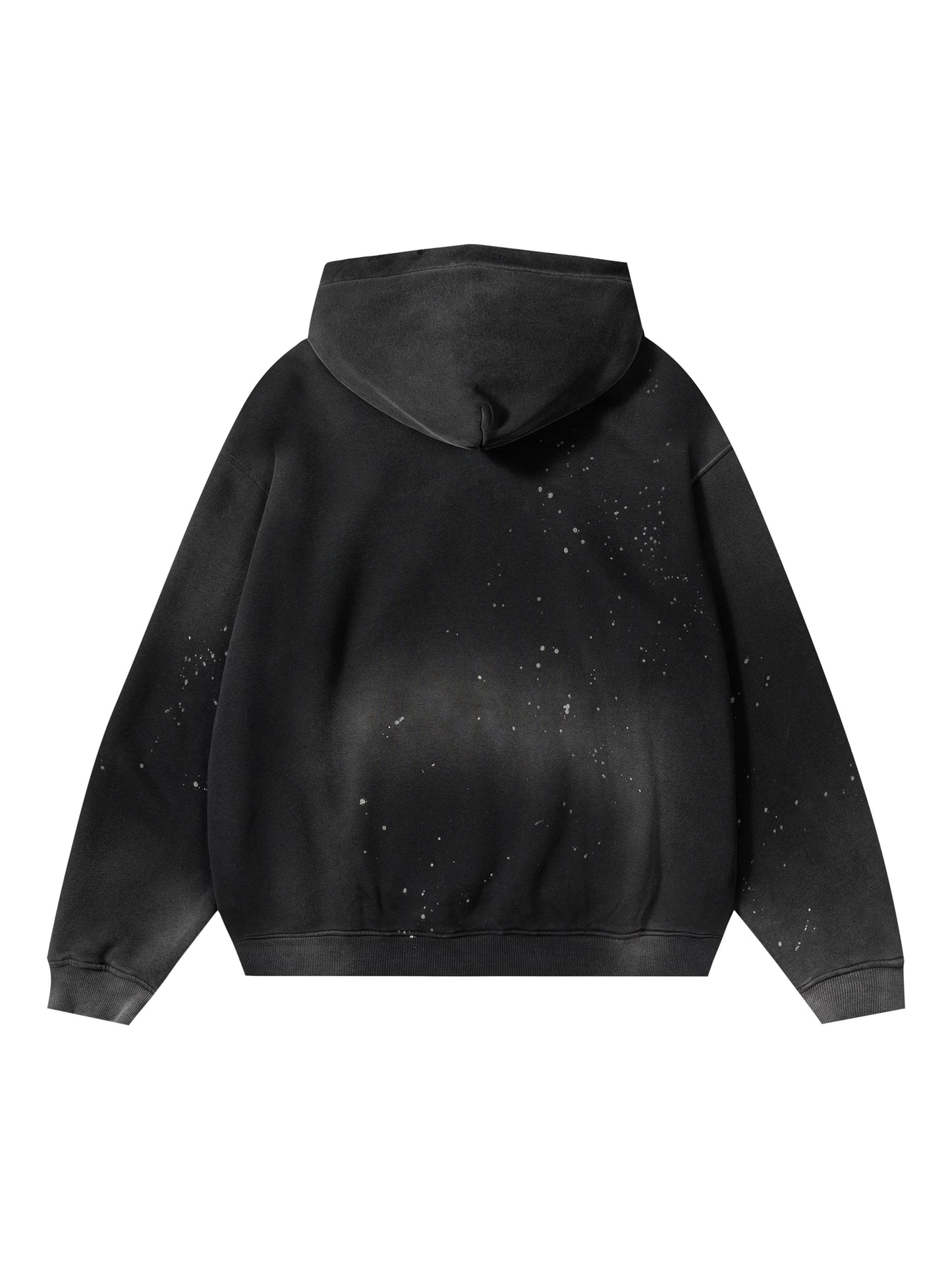 Vintage Washed Frayed Fleece Hoodie @sifyoucare